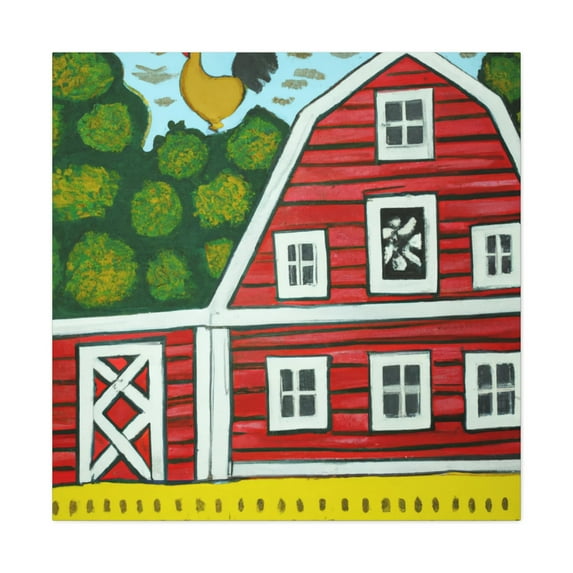 Barn of the Harvest - Canvas