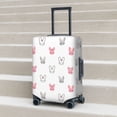 thumbnail image 6 of Disketp Girl Rabbit Elastic Travel Luggage Cover Travel Suitcase Protective Cover For Trunk Case Apply To 18''-32'' Suitcase Cover-X-Large, 6 of 7