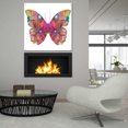 thumbnail image 6 of Epic Art 'Abstract I Butterfly' by Dean Russo, Acrylic Glass Wall Art, 36"x36", 6 of 8