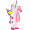 thumbnail image 1 of Disfraz inflable de unicornio alado KOOY, talla adulto, 1 of 8