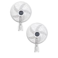 thumbnail image 1 of Combo de 2 Ventiladores de Pared Taurus 16 Pul 2 Vel Blanco, 1 of 4