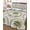 Off-White, variant on Twin XL Quilt Bedding Set, Palm Trees Reversible Summer Quilt 3 Pieces, Green Summer Botanical Watercolor Lightweight Bedspreads Coverlets with 2 Pillow Shams for All Seasons