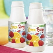 HealthyWise - Ready to Shake - Instant Drink Bottles, High Protein, Low Calorie, Low Carb Diet Beverage, Keto Friendly, Ideal Protein Compatible (Lemon Razzy, 6 Bottles)