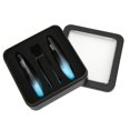 thumbnail image 2 of Embellecedor De Llave Remota, Funda De Llavero A Prueba De Polvo, Color Degradado Antichoque Antiarañazos Para Coche Cergrey Azul negro, 2 of 8
