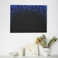 thumbnail image 6 of Logiee Black Blue Glitter Sparkles Print Canvas Wall Art,Canvas Picture Prints with Frame, Wall Art Decorative,Canvas Decorative,Suitable for Living Room Bedroom Office Room 30x40, 6 of 6