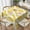 Yellow Diamond, variant on Square Table Cloth, Yellow Diamond Tablecloth Washable Dinng Table Covers Decorative for Kitchen & Table Linens 60" x 60"