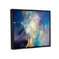 thumbnail image 3 of Stupell Industries Abstract Nebula Sky Scene Graphic Art Jet Black Floating Framed Canvas Print Wall Art, Design by Dina D'Argo, 3 of 8