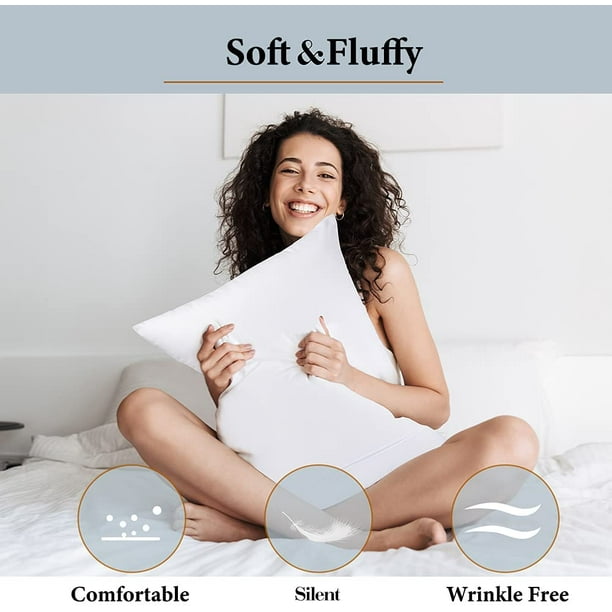 Queen size hot sale pillows walmart