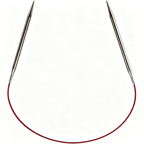 TUWAFE Circular 16" (40Cm) Stainless Steel Knitting Needle Size Us 7 (4.5Mm) 7016-7,Smooth Knitting Needles