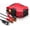Red, variant on 200W  Power Inverter DC 12V to 110V AC Converter with [PD 30W & 15W]   USB C/3.0A  USB  Ports,  Outlet Adapter for Phone, Laptop  Road Trip (White)