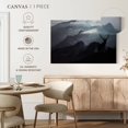 thumbnail image 5 of Elephant Stock Elk Summit Wall Art - Horizontal Canvas Wall Art - Living Room Wall Decor - Animal Canvas - Black And Gray Decor - 24" x 16", 5 of 8