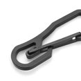 thumbnail image 3 of Mosquetón de Clip gancho de resorte de acero inoxidable de alta resistencia llavero Clip apto para artículos colgantes, Correa perro, viaje, Negro Soledad Mosquetón con mosquetón de resorte, 3 of 4