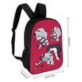 thumbnail image 2 of Helluva Boss Loona Backpacks Basic Shoulder Daypack Bookbag Satchel Knapsack Rucksack-XTYD1666, 2 of 2