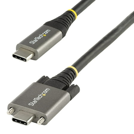 Startech.com 3ft 1m Side Screw Locking Usb C Cable 10gbps  Usb 3.1/3.2 Gen 2 Type-c Cable  100w (5a) Delivery   Dp Alt Mode  Dual Screw Lock  Usb-c To C Cord  /sync - Thunderbolt 3 Compatible price history on PriceWatchPro