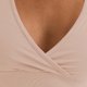 thumbnail image 5 of Tops de Manga Corta de las Mujeres de Color Sólido Cuello Redondo Set de Manga Corta Blusas de Cuello en V, 5 of 6