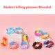 thumbnail image 3 of Push Bubble Stress Relief Wristband Rainbow Wearable Silicone Bracelet Sensory Toy Para Niños Adultos Serendint FN006486-00, 3 of 6