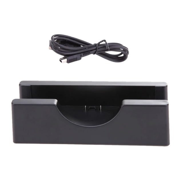 GUYUTING Support de Station de Recharge Efficace Support de Rangement Vertical Conception Facile à Utiliser avec Câble de Chargement USB pour Nouveau 3DS Nouveau 3DS TG 2DSLL
