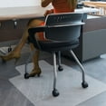 thumbnail image 2 of Clear Office Chair Mat 36” X 48” Floor Protection Mat Under Rolling Chairs with Lip for Hardwood  Tile Floor, 2 of 8