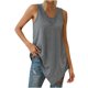 thumbnail image 4 of Blusa de chaleco sin mangas con cuello en V para mujer Pompotops lopia997515, 4 of 9