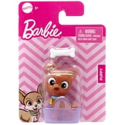 Barbie Pets Puppy w/ Tote Bag (2021) Mattel Micro Collection Mini Figure
