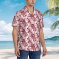 thumbnail image 5 of Goofa Orchids Flowers Hawaiian Shirt for Men, Unisex Summer Beach Casual Short Sleeve Button Down Shirts,Aloha Tropical Floral print shirt-Medium, 5 of 9