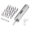 thumbnail image 1 of Cordless Portable Electric Screwdriver with Mini Drill Magnetic Bit Home Repair USB Rechargeable Pow, 1 of 5