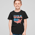 thumbnail image 3 of 4th of July Shirts for Boys USA Shirt American Flag Shirt for Kids Patriotic Shirts for Boys, 3 of 7