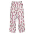 thumbnail image 2 of FORMRS Kids Pajama Pants with Pockets Size 6-8Y Boys Lounge Sleep Bottoms, Pink Popsicle Pattern, 2 of 8