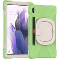 thumbnail image 1 of Funda protectora de color para Samsung Tab S7 Fe de 12,4 pulgadas con soporte para bolígrafo, anillo ajustable grande y protección contra golpes., 1 of 5