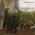 thumbnail image 5 of Alpine Corporation Solar Girl and Boy Silhouette with Umbrella Decor with LED Lights, 5 of 12