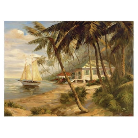 Bolo Key West Hideaway - Key West Hideaway Art Print By Enrique Bolo