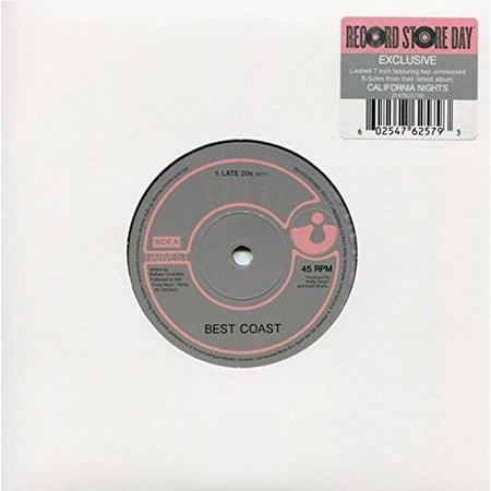 Best Coast - Late 20S / Bigger Man - Vinyl (Best Coast Bethany Cosentino)