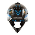 thumbnail image 2 of Wow! Youth Kids Motocross BMX MX ATV Dirt Bike Helmet HJOY Dragon Blue, 2 of 7