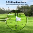 thumbnail image 5 of CozyNestFinds Golf Range Finder with Slope, Switch for Tournament, 1200 Yards Rechargeable Laser Rangefinder, 7X Magnification, Flag Lock Vibration, Distance Measuring Device Accessory for Men, 5 of 9