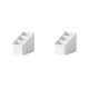 thumbnail image 1 of Caja organizadora de almacenamiento de escritorio Naiovety portalápices cuadrado de plástico Blanco S 2Conjunto, 1 of 6