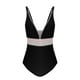thumbnail image 5 of WILLBEST Traje de Baño de Manga Larga Para Mujer, Traje de Baño Para Mujer, Cuello En V, Monokini, Cintura Elástica, E Ropa de Playa Para Fiesta En La Piscina, Verano, 5 of 5