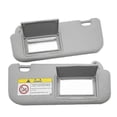 thumbnail image 3 of Car Sun Visor for 2014 2015 2016 2017 74320-02B21 74310-02K91 with Mirror Auto Accessories Gray, 3 of 5