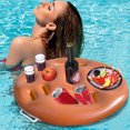 thumbnail image 5 of Portavasos inflable para piscina portavasos flotante de PVC para piscinas jacuzzi, 5 of 5