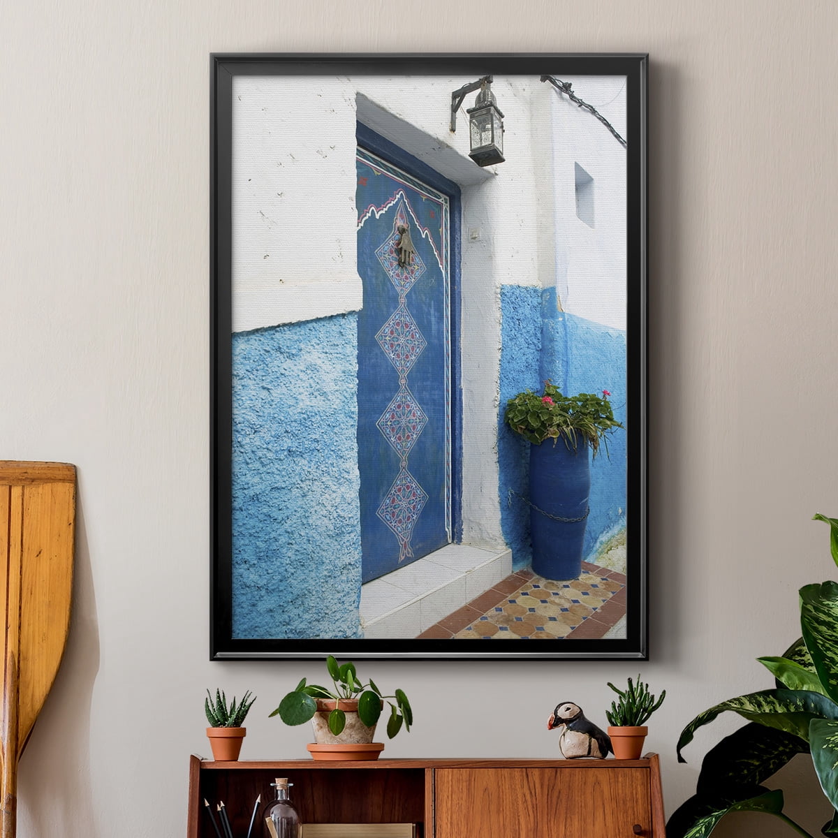 Morocco Door Premium Classic Framed Print - Ready to Hang