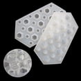 thumbnail image 5 of 2 moldes de silicona con gemas de diamante 3D, molde de silicona transparente para hacer proyectos de artesanía de resina epoxi de arcilla, 5 of 5