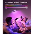 thumbnail image 2 of Apliques de pared PopoIron LED recargables, giratorios 360°, 15 colores RGB, 2 of 8