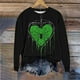 thumbnail image 1 of Ailaofu Spooky Season Sweatshirts Halloween Sweatshirt Women - Halloween Graphic Crewneck Tops Casual, 1 of 5
