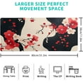 thumbnail image 2 of Desk Mat, Anime Desk Pad Mat, Desk Matt for Desktop, XL Large Mouse Pad for Desk, Anti-Slip Big Mousepad with Stitched Edges, Keyboard Pad Mouse Mat for Gaming and Office (Cherry Blossom 5), 2 of 6