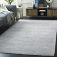 thumbnail image 2 of SAFAVIEH Soho Louella Solid Area Rug, Blue/Ivory, 5' x 8', 2 of 11