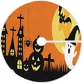 thumbnail image 1 of FMSHPON Halloween Xmas Christmas Tree Skirt Stand Mat for Holiday Party Decoration Indoor Outdoor 36 inches, 1 of 6