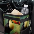 thumbnail image 6 of Toucan Foldable Car Trash Can with Lid, Leak-proof Mini Garbage Bin, Hanging Storage Bag, 6 of 6