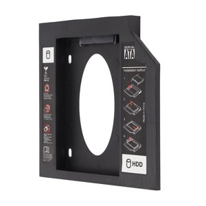 Caddy Tray sur disque dur, SSD Convertisseur 12.7mm Hauteur pour le bureau de la maison