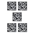 thumbnail image 2 of maskred 4pack/lot Modern Hanging Divider Screens Panel DIY Room Splitter For Easy Space Separation Lightweight And Durable Black Bird Chart 5Set, 2 of 6