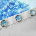 thumbnail image 4 of jejeloiu Chic Christmas Tree Blackout Curtains Set of 2 (52x84 Each),Merry Xmas Window Curtains,Dreamy Blue Curtains and Drapes For Girl Teens,Luxury Bedroom Decor, 4 of 6