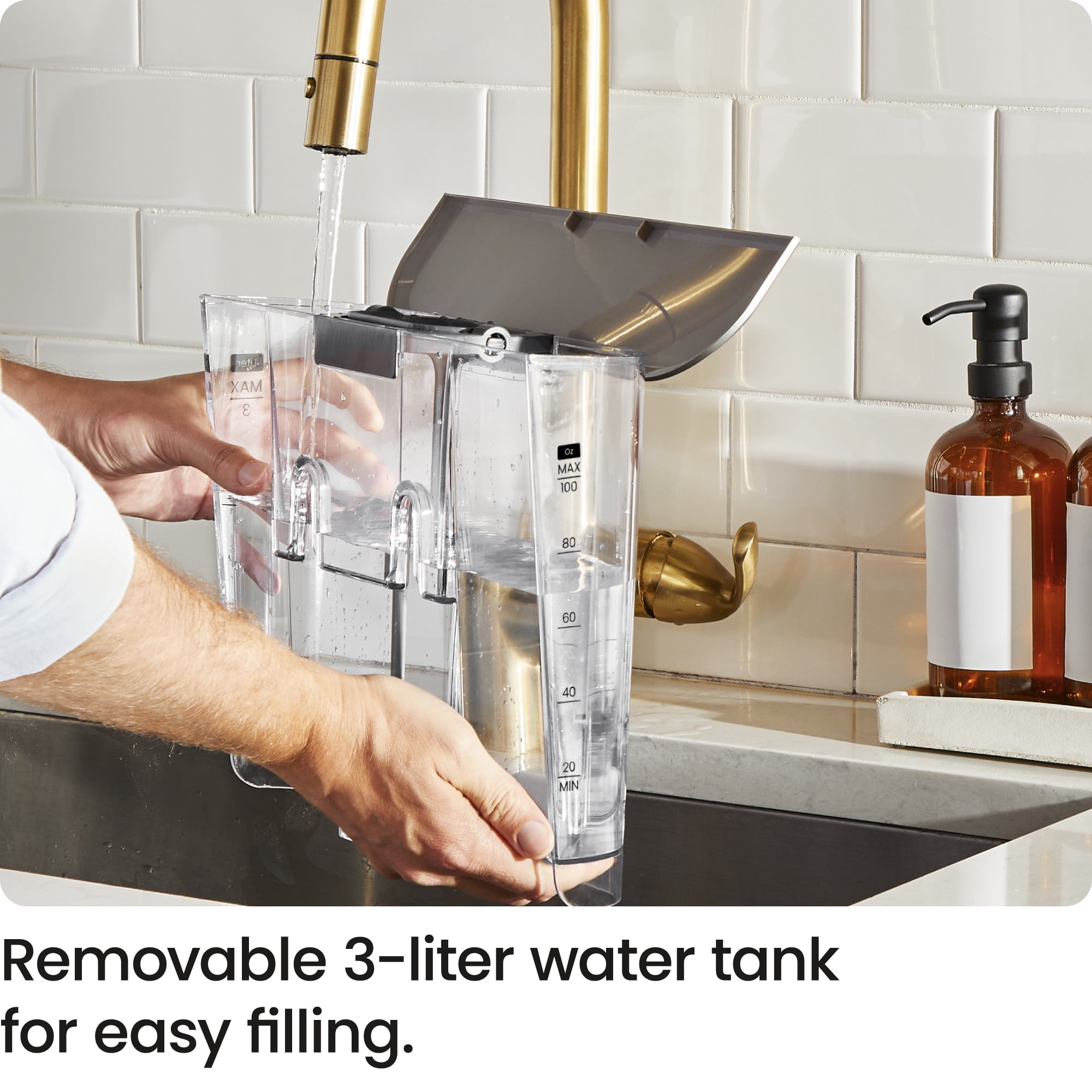 Chefman Crema Supreme Espresso Machine with Conical Burr Grinder and Steam Wand – Stainless Steel